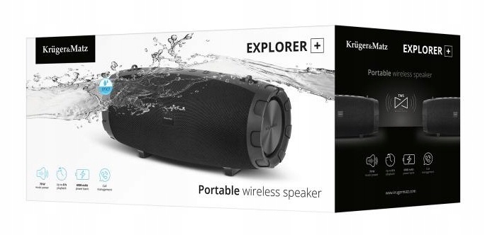 Głośnik Bluetooth TWS Przenośny USB SD IPX7