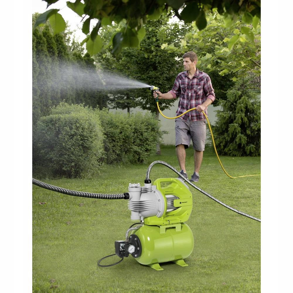 HYDROFOR POMPA do wody ZBIORNIK 24L 5.3 BAR MANOMETR 6000 l/h 230V 1300W