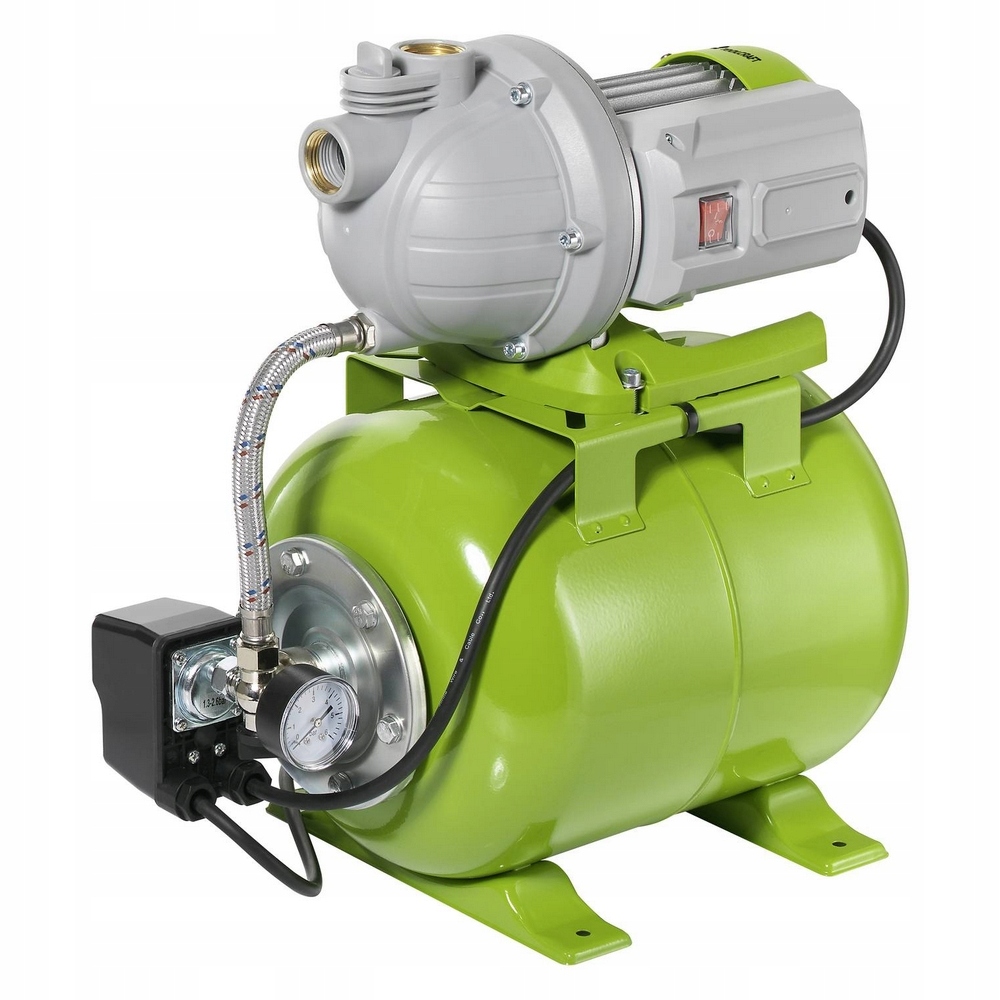 Pompa do wody 600 W ZBIORNIK CIŚNIENIOWY 19L 3.6 BAR MANOMETR 4600 l/h 230V