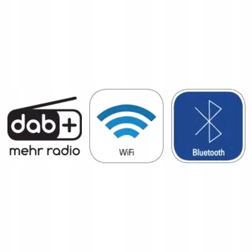 Radio INTERNETOWE DAB+ TUNER radiowy FM WiFi Bluetooth DLNA WLAN MP3 PILOT