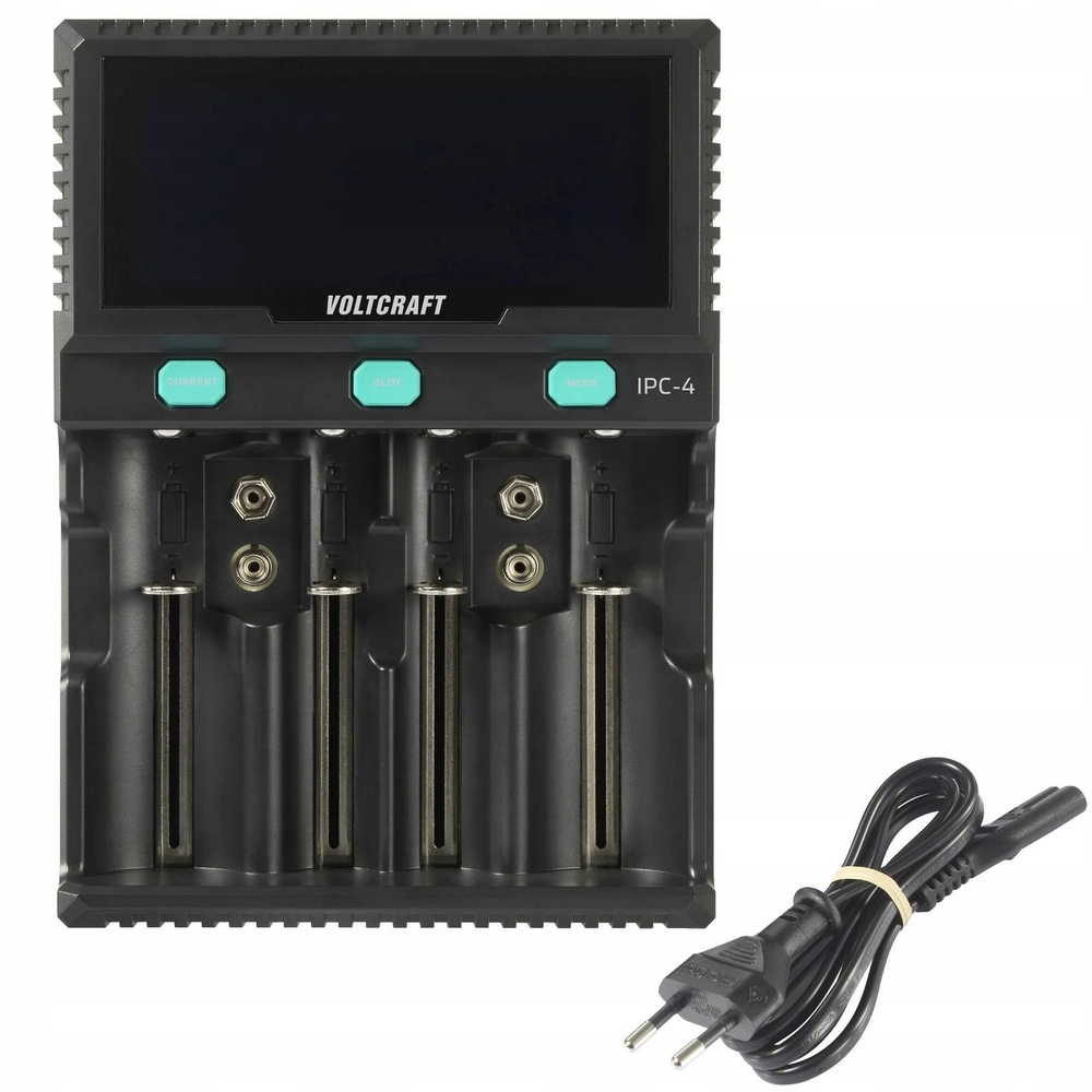 Ładowarka akumulatorków AA 9V AAA do ogniw LiIon LiFePO NiMH NiCd LiFePO4