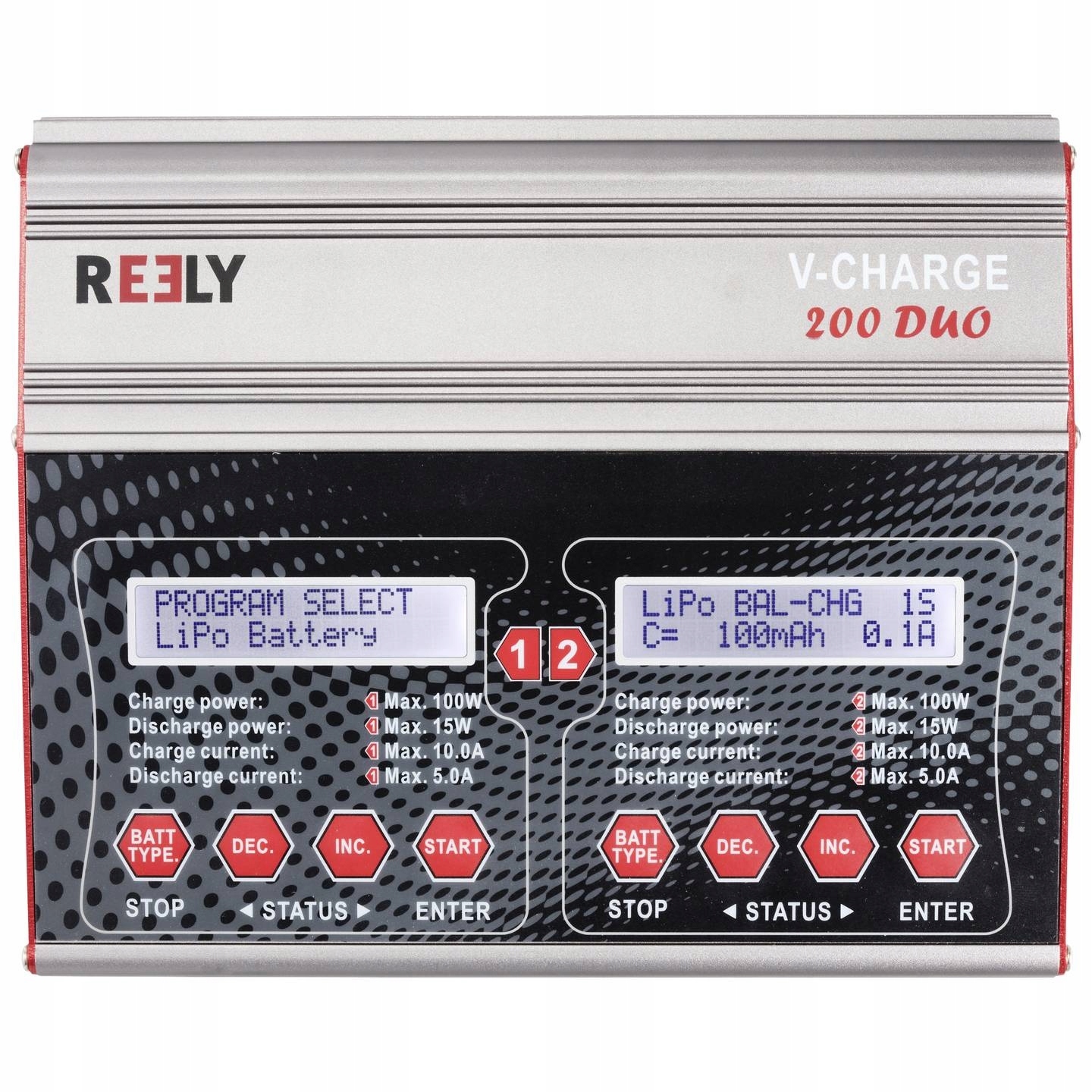 Ładowarka WIELOFUNKCYJNA modelarska 200W 10A 2 wyjścia NiMH LiPo LiIon LiHV