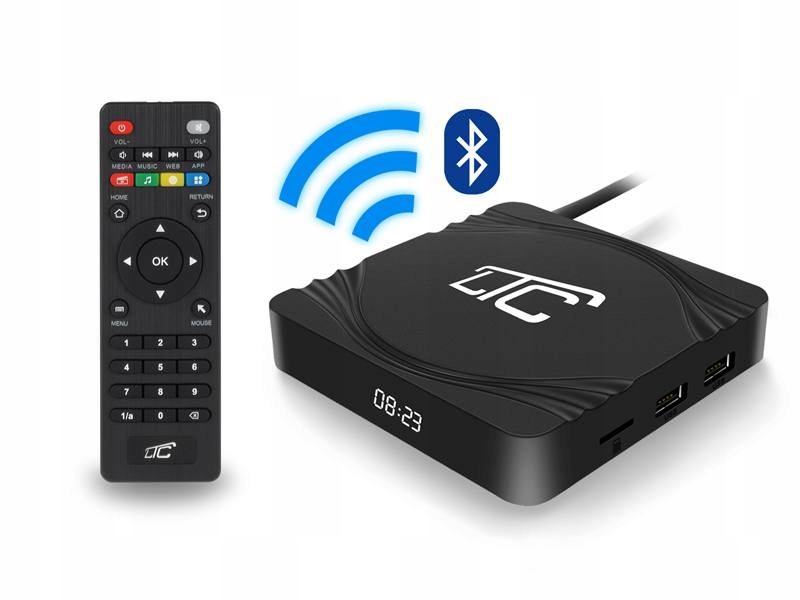 Odtwarzacz smart TV 4K android 9.1 WiFi NETFLIX