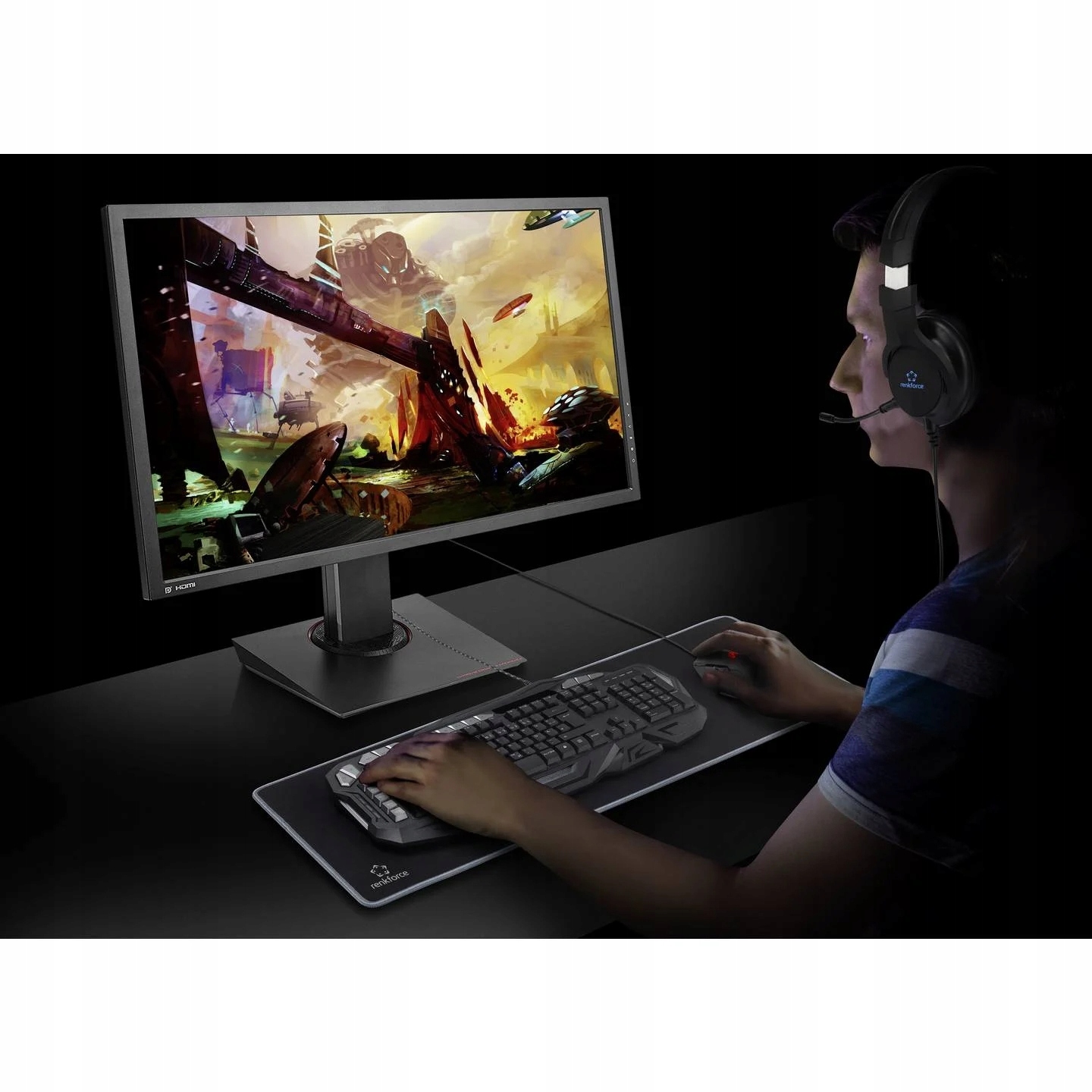 Słuchawki gamingowe 7.1 Surround