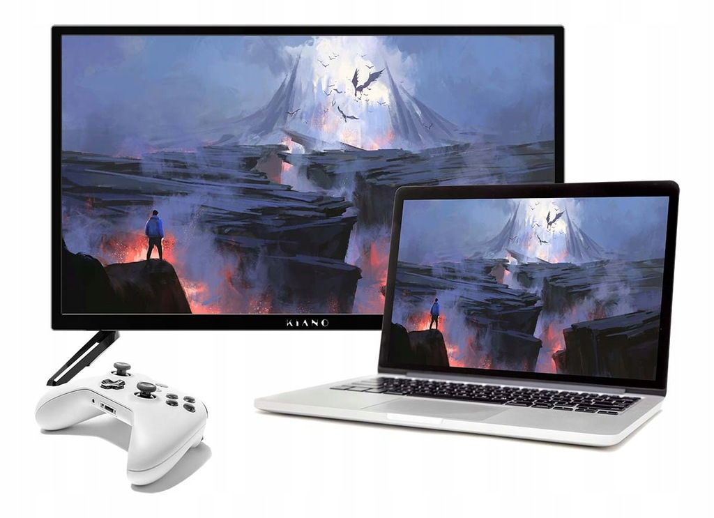 Telewizor do KAMPERA 12V KIANO 24 cale SMART ANDROID TV WiFi BT USB HDMI