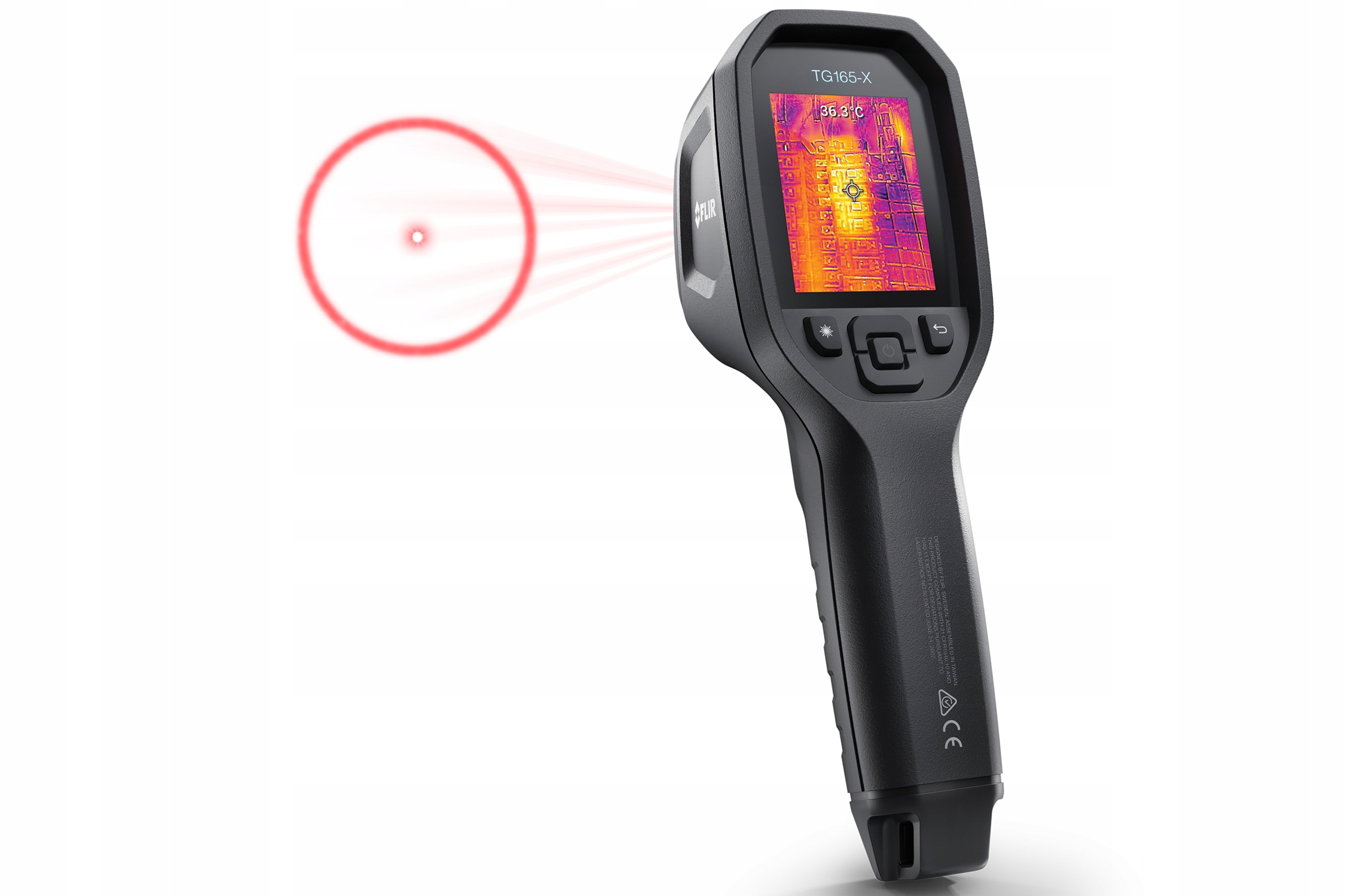 Kamera termowizyjna FLIR pirometr graficzny -25 do 300 stopni 8.7Hz 70mK