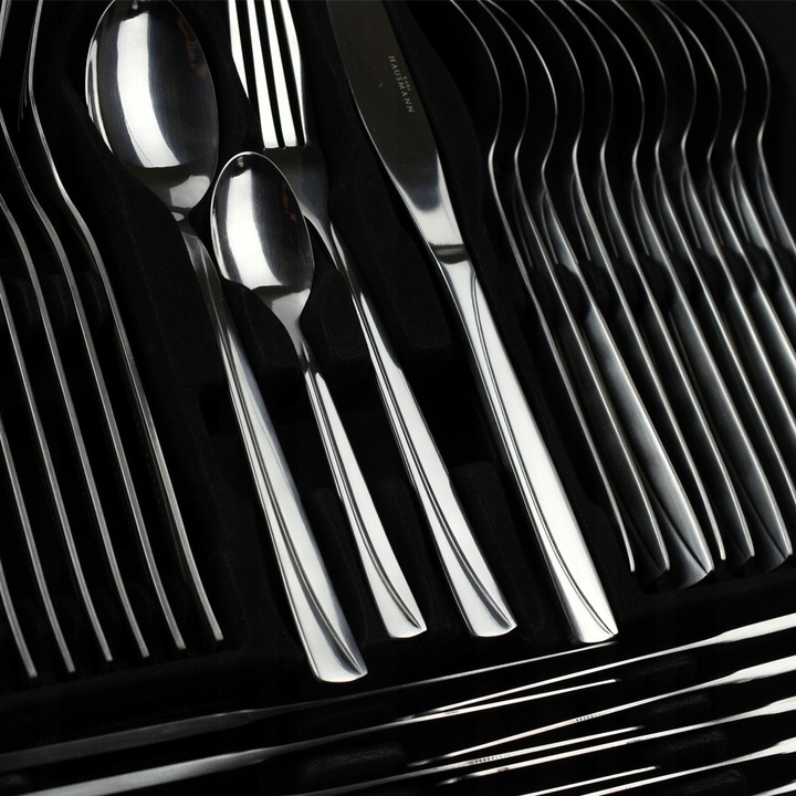 Sztućce w WALIZCE EKSKLUZYWNE 72 elementy na 12 OSÓB