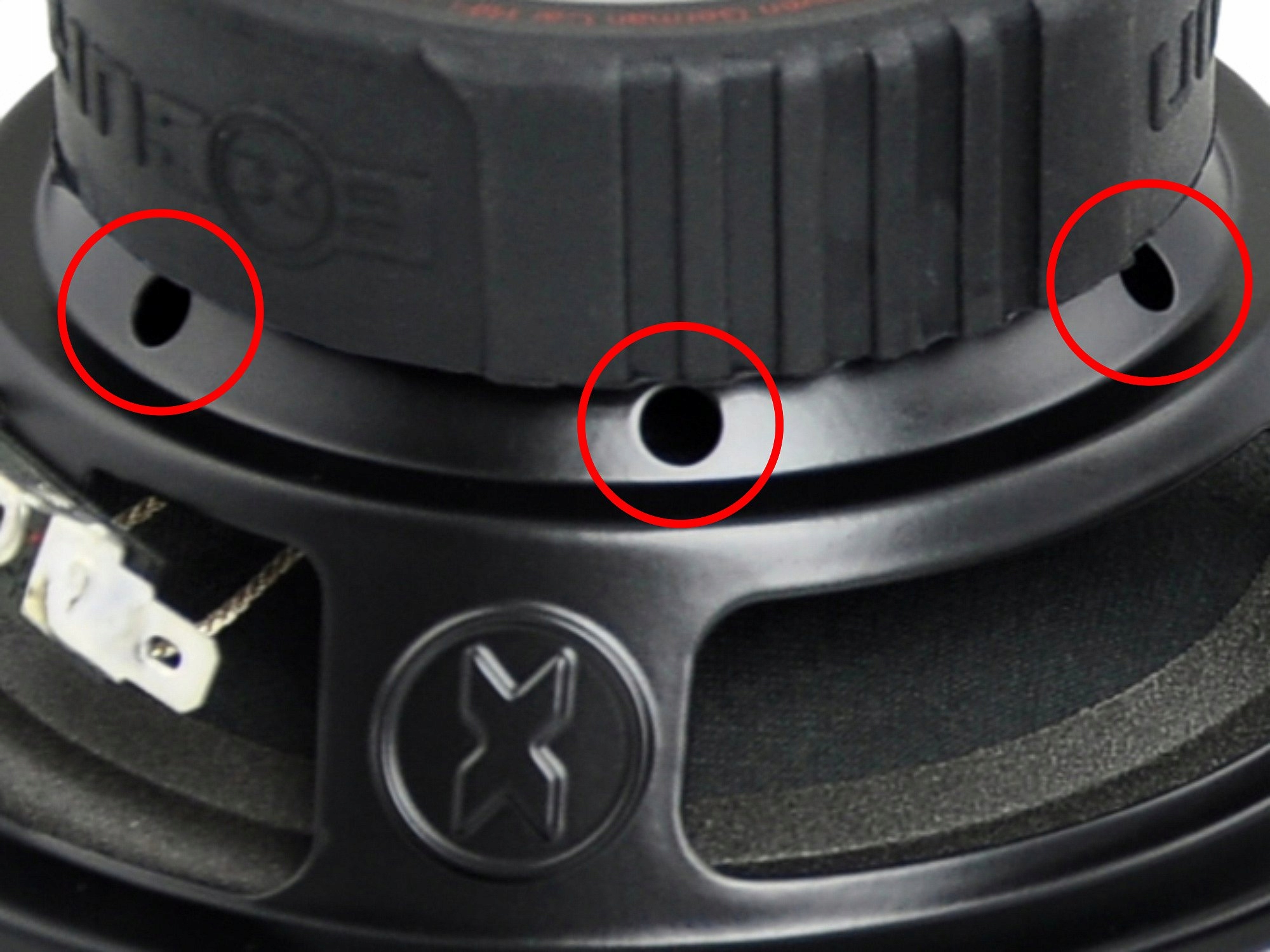 Głośniki Excursion 13cm 2 drożne 3 ohm 150W