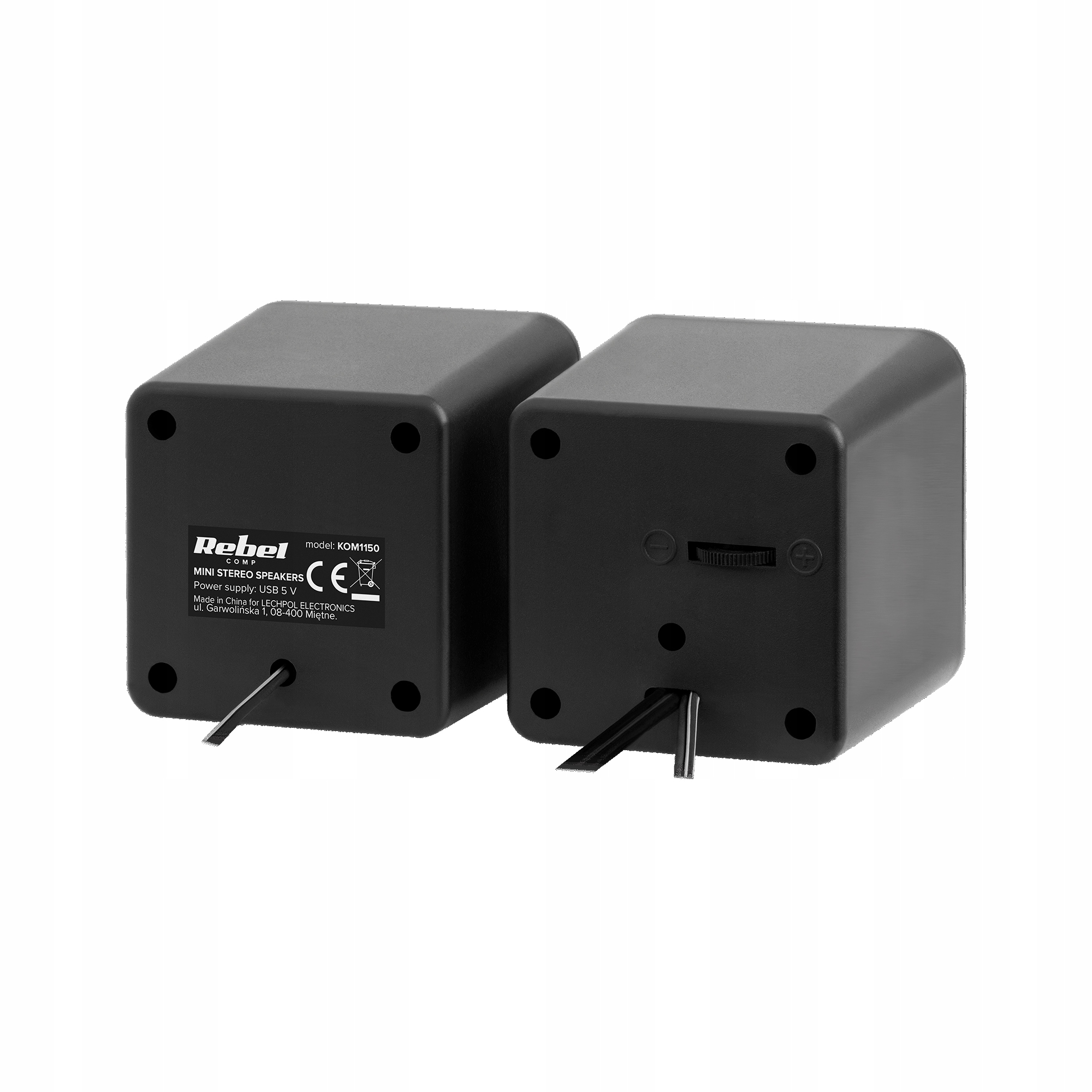 Głośniki Komputerowe 2.0 Zasilanie USB