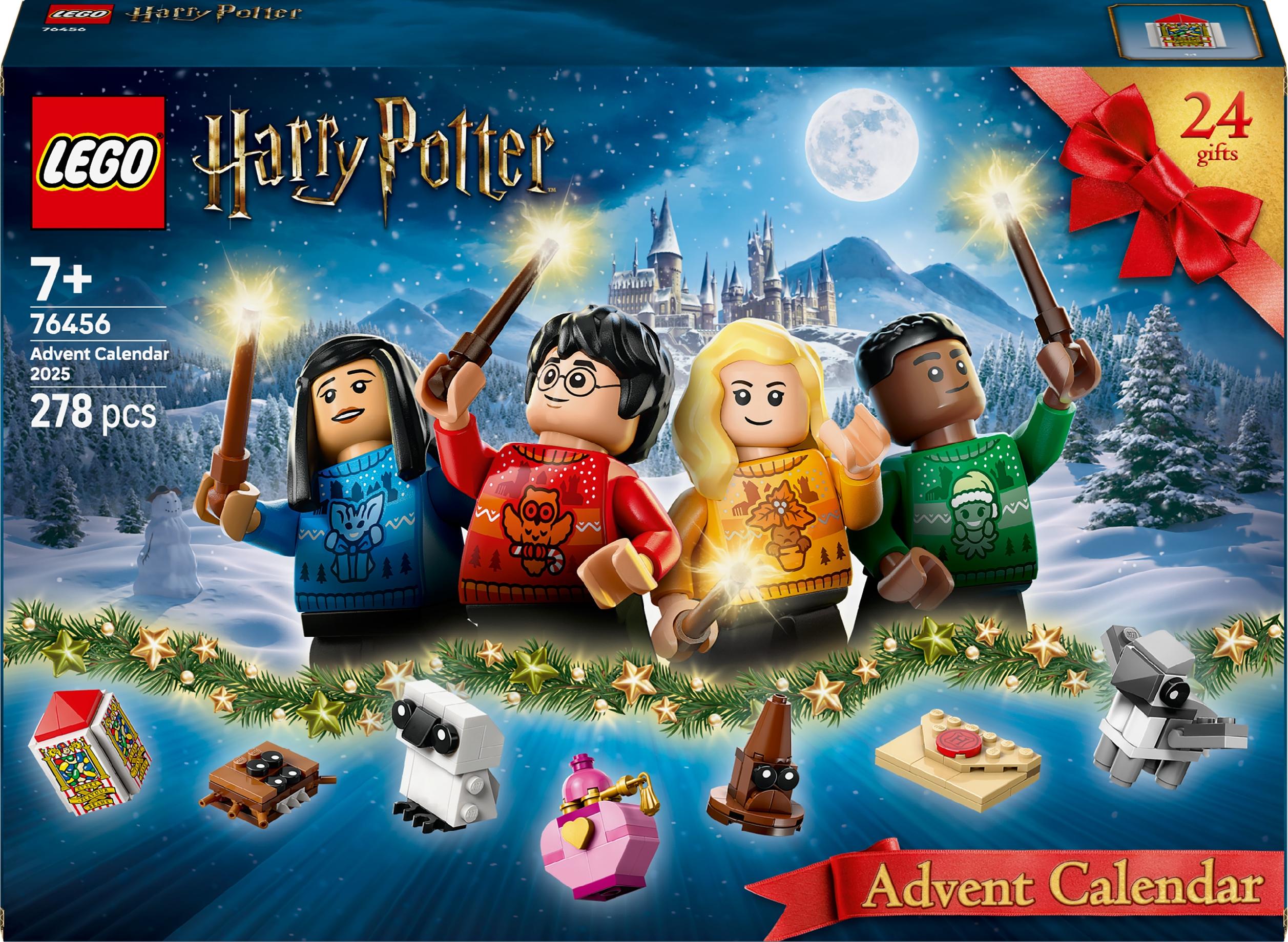 Kalendarz adwentowy LEGO Harry Potter MINIFIGURKI na rok 2025 278 elementów