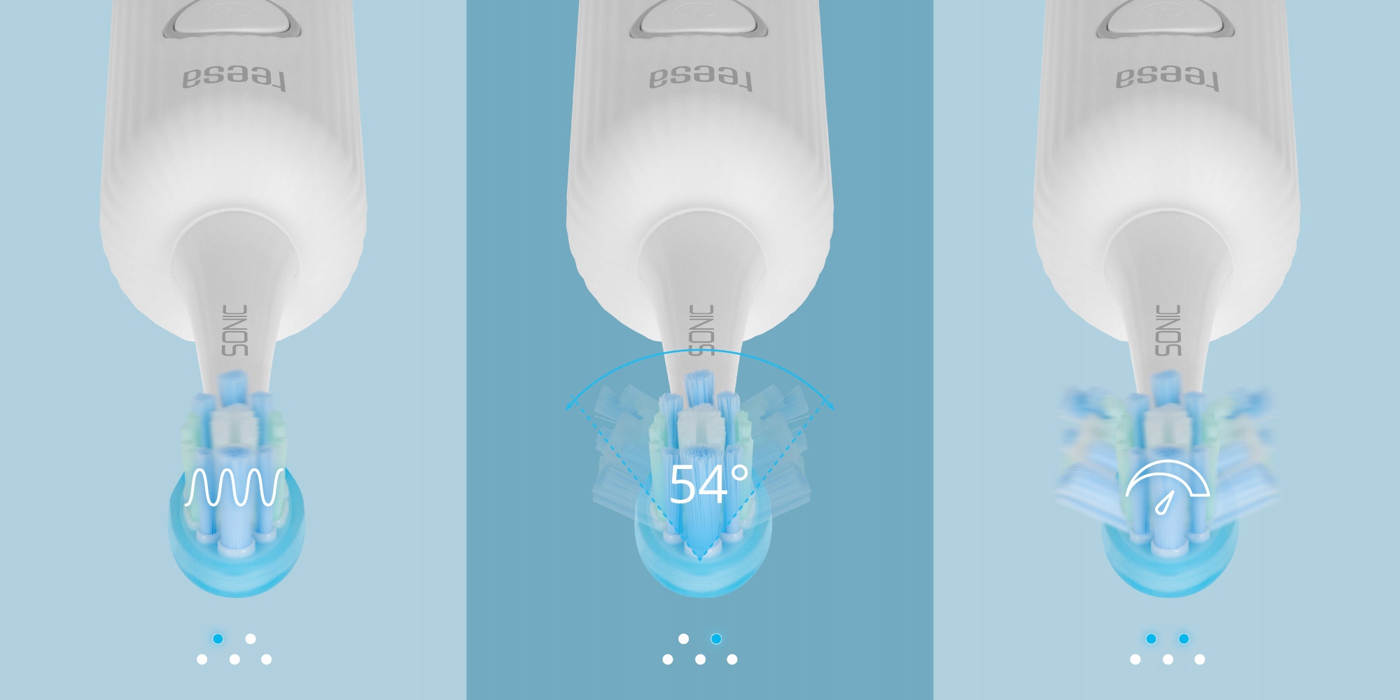 SONICZNA szczoteczka do zębów Sonic Elite 31000 ruchów akumulator IPX7