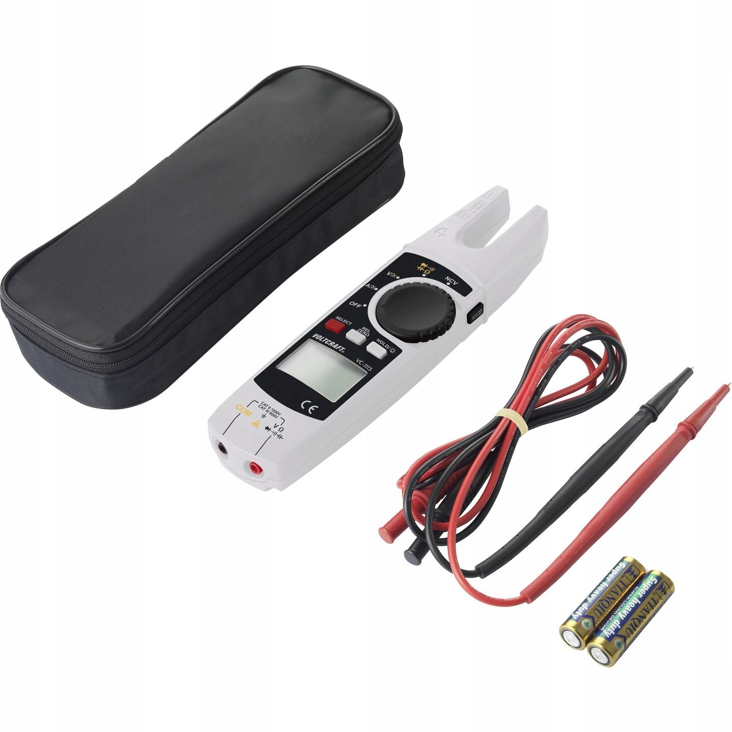 Miernik cęgowy MULTIMETR specjalistyczny WYŚWIETLACZ CAT II 1000 V True RMS