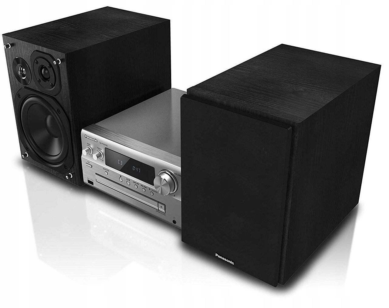 Wieża stereo USB CD FM USB Bass Reflex BLUETOOTH pilot Panasonic