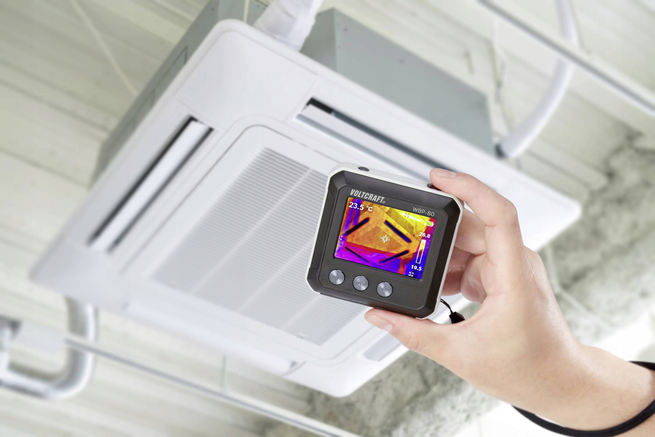 Kamera termowizyjna kieszonkowa -10 do 400 st.C