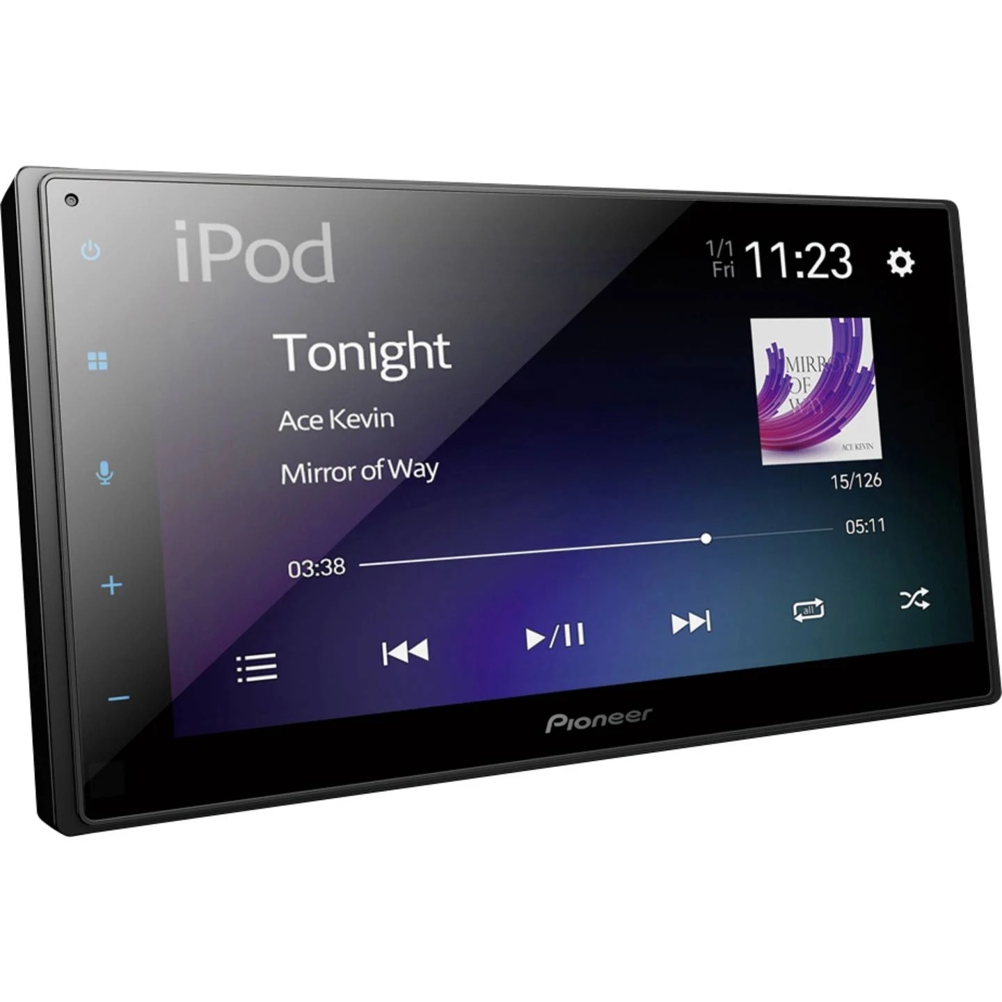 Radio samochodowe DAB+ 6.8" 2DIN Bluetooth Pioneer