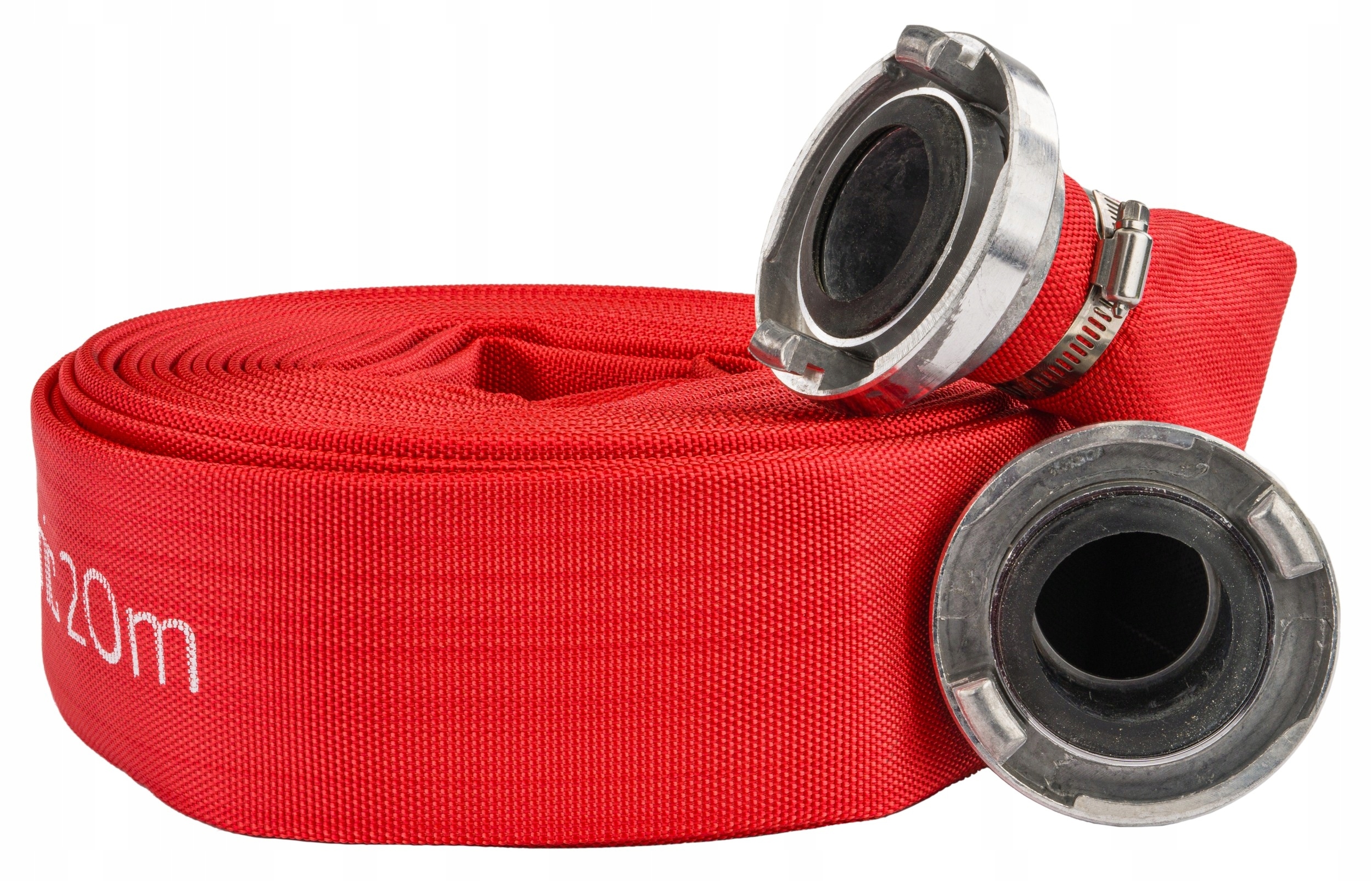 Wąż strażacki 20 metrów PARCIANY DO WODY szamba SZYBKOZŁĄCZKA 8 BAR 2 cale