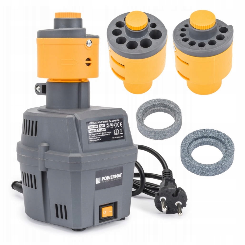 Ostrzałka do wierteł HSS 3-16mm 90W