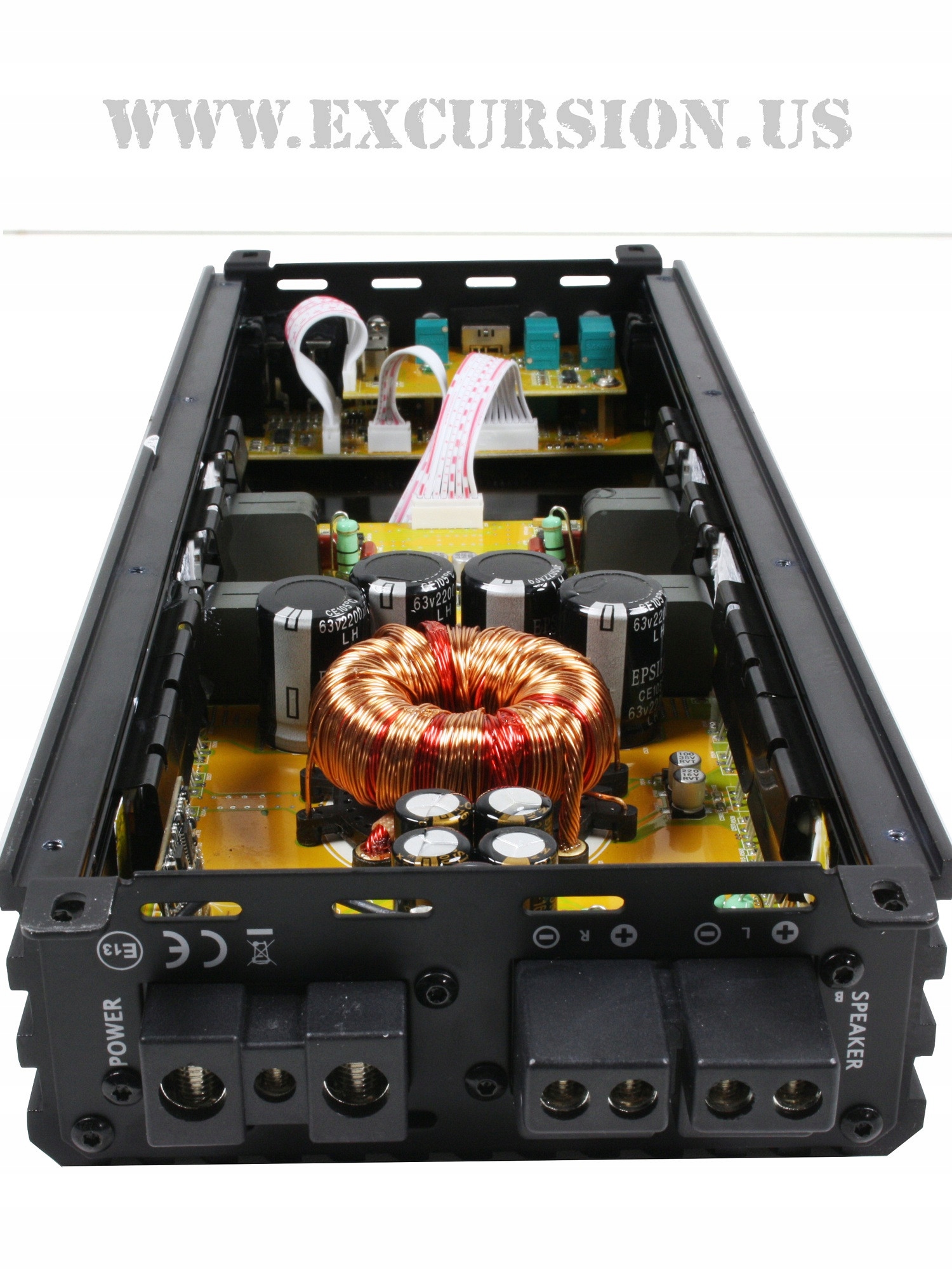 Wzmacniacz Excursion 4 kanały Mostek 1200W