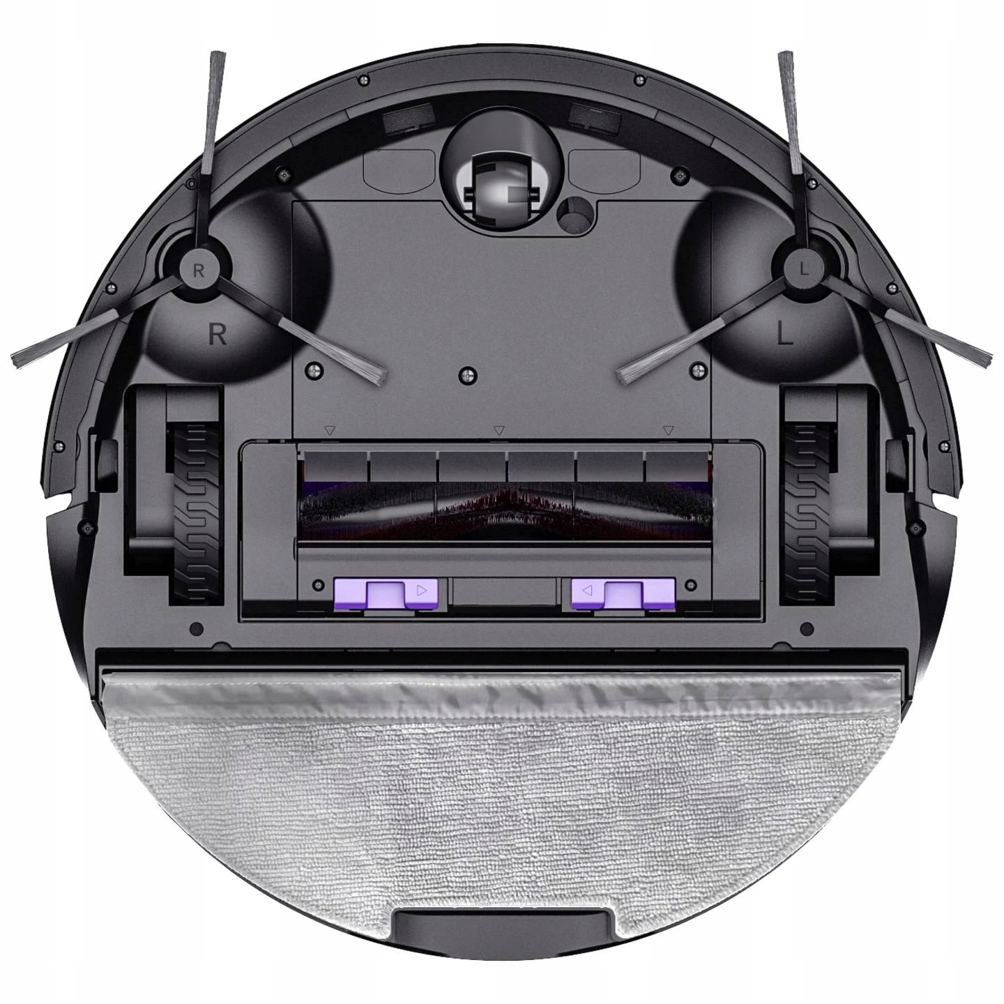 Robot sprzątający MOP odkurzacz APLIKACJA stacja dokująca LIDAR