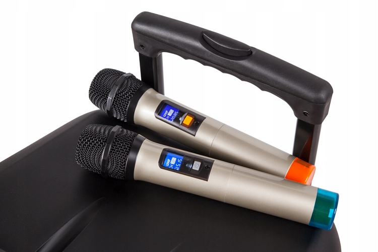 Głośnik Bluetooth KOLUMNA MIKROFON KARAOKE USB SD