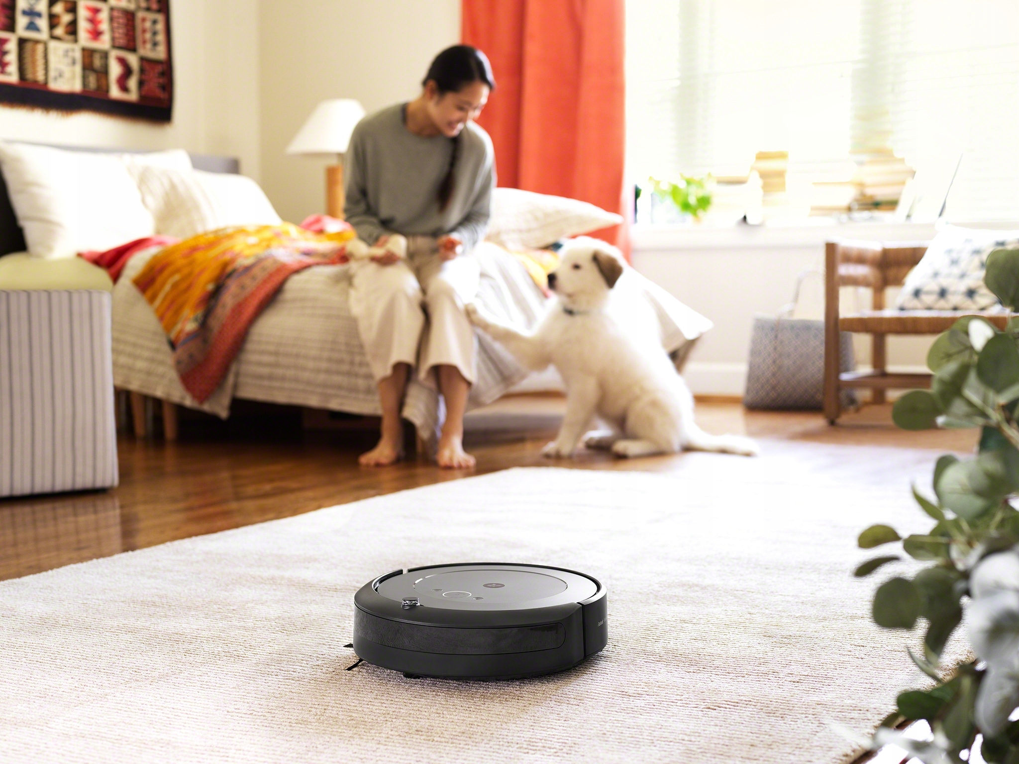 Robot sprzątający ODKURZACZ stacja dokująca APLIKACJA iRobot Roomba