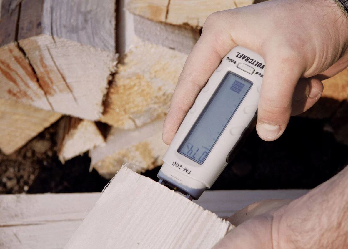 Wilgotnościomierz Miernik wilgotności do drewna