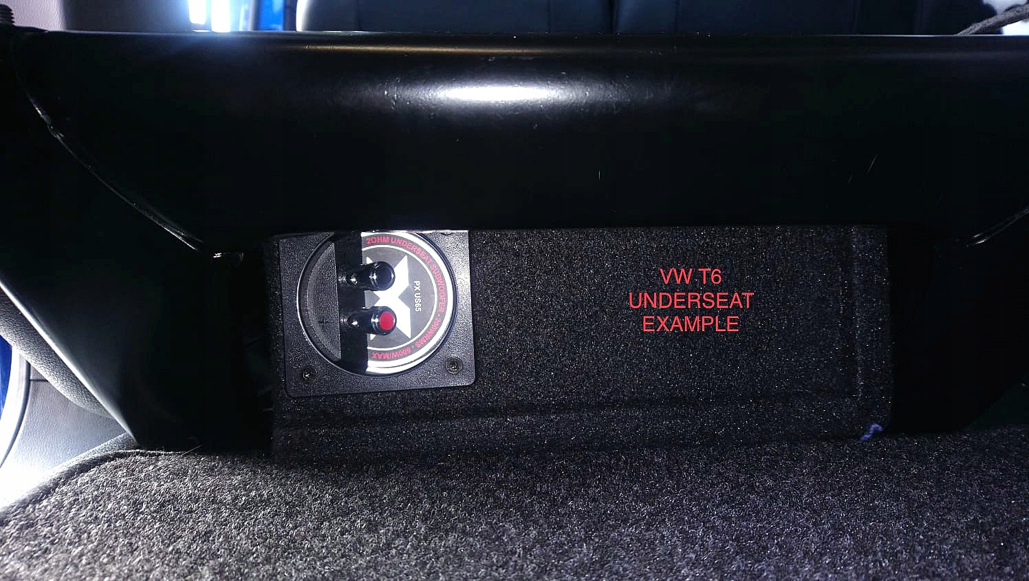 Subwoofer Excursion 165mm 600W Dwa Subwoofery