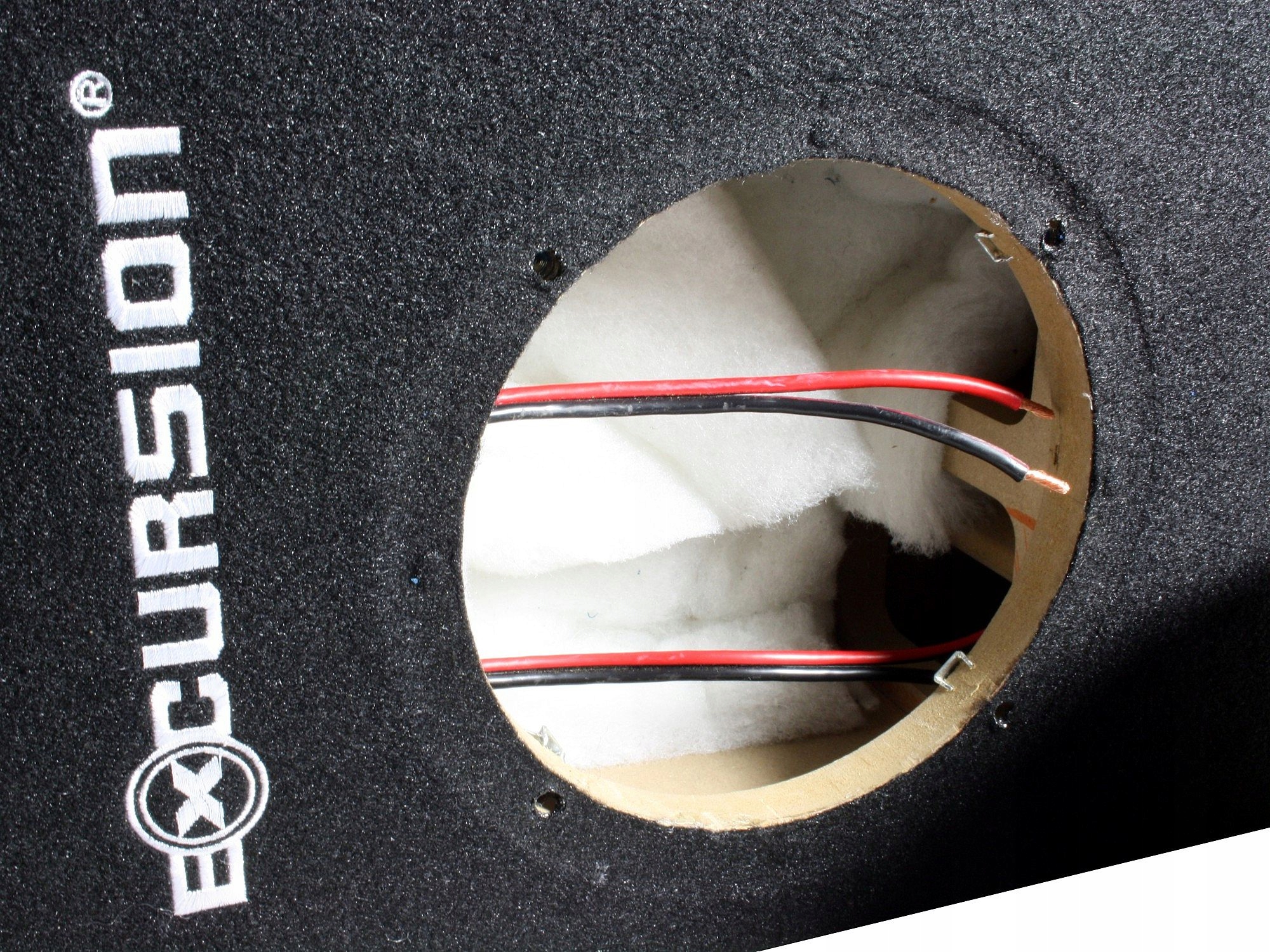 Subwoofer Excursion 165mm 600W Dwa Subwoofery