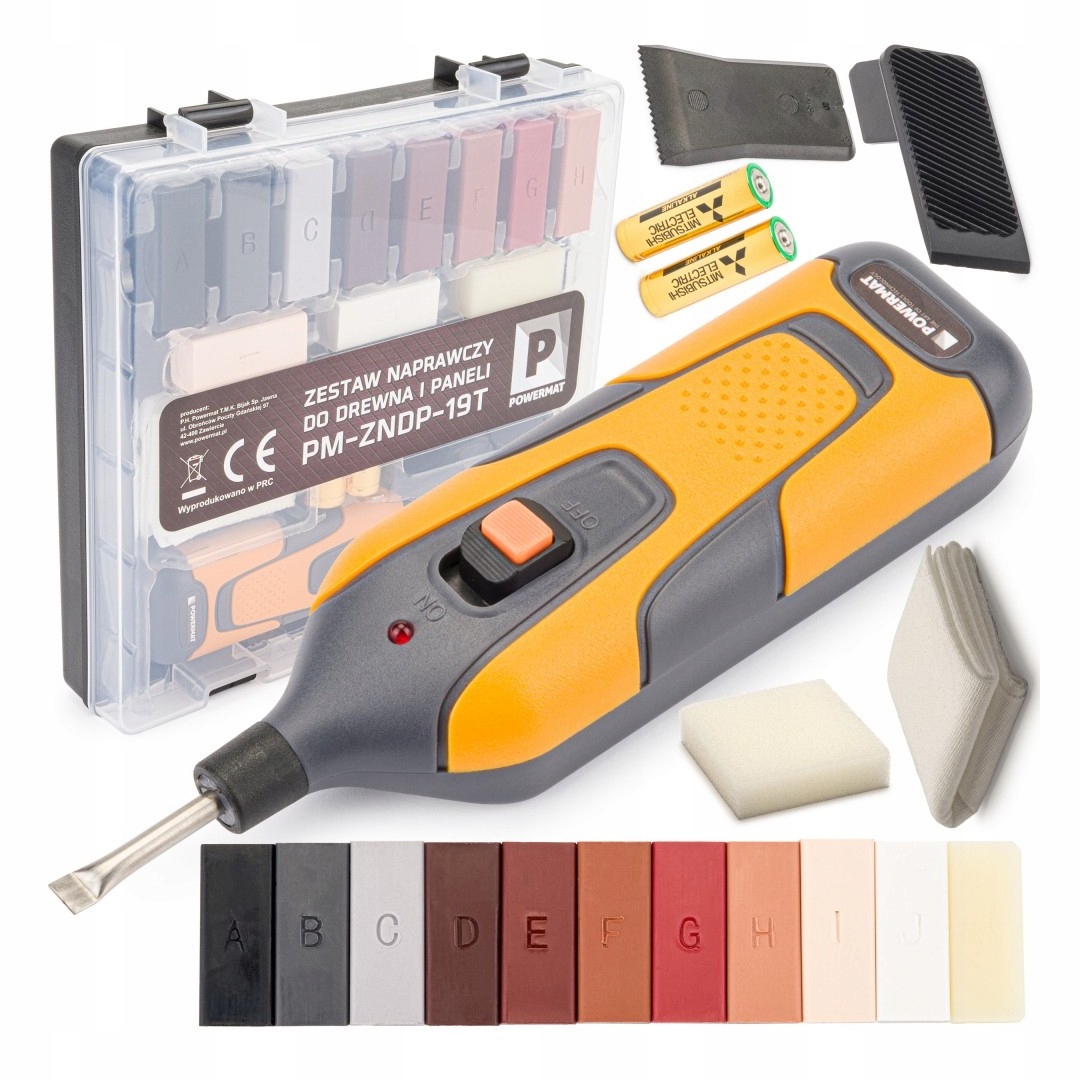 Zestaw do NAPRAWY DREWNA usuwanie zadrapań