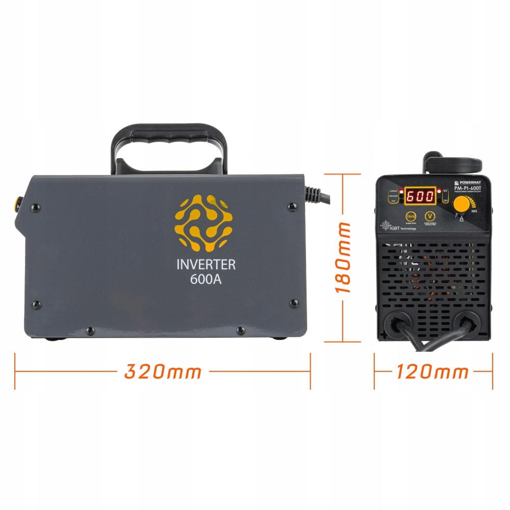 Prostownik AKUMULATOROWY inwertorowy z ROZRUCHEM 600A 12/24 V ładowarka 80A