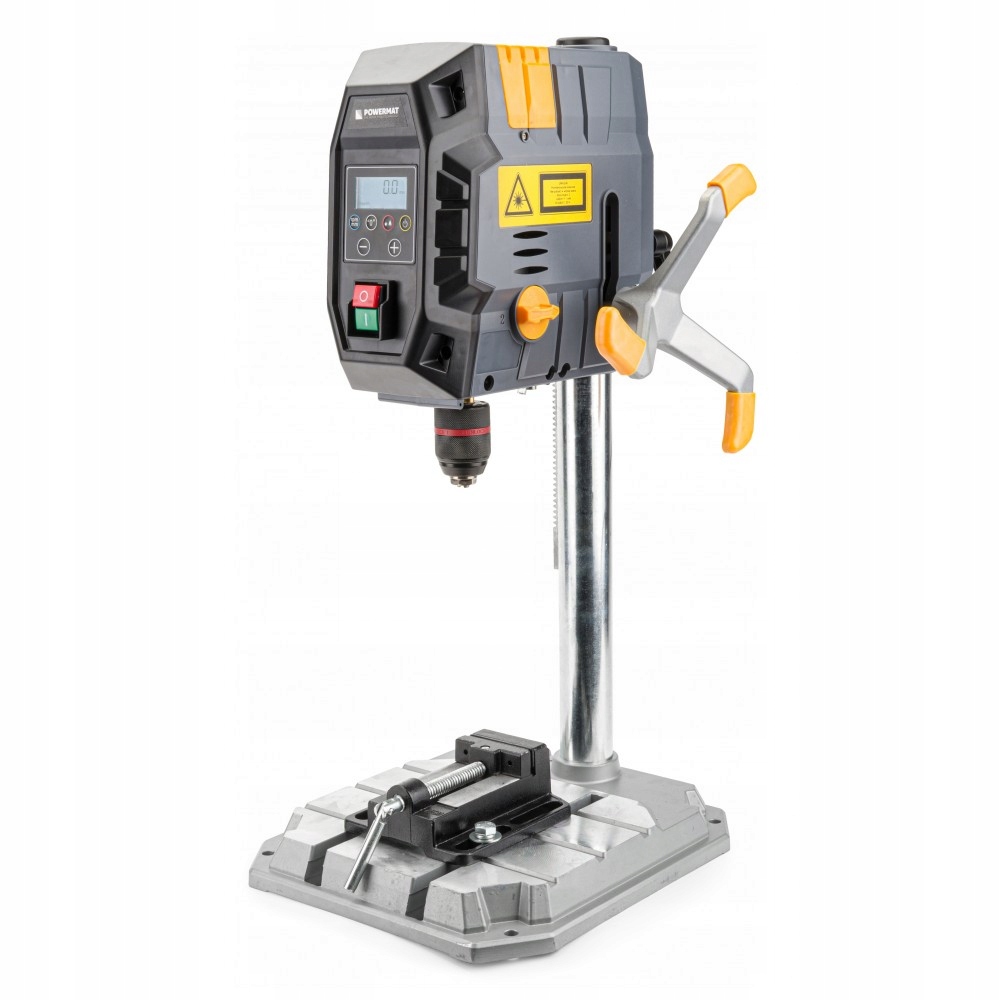 Wiertarka STOŁOWA 1000W imadło 2 biegi LASER