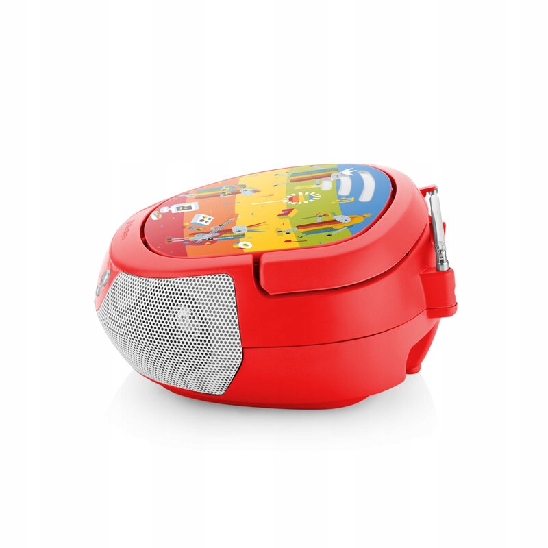 Boombox dla Dzieci CD Bluetooth USB MP3 MIKROFON