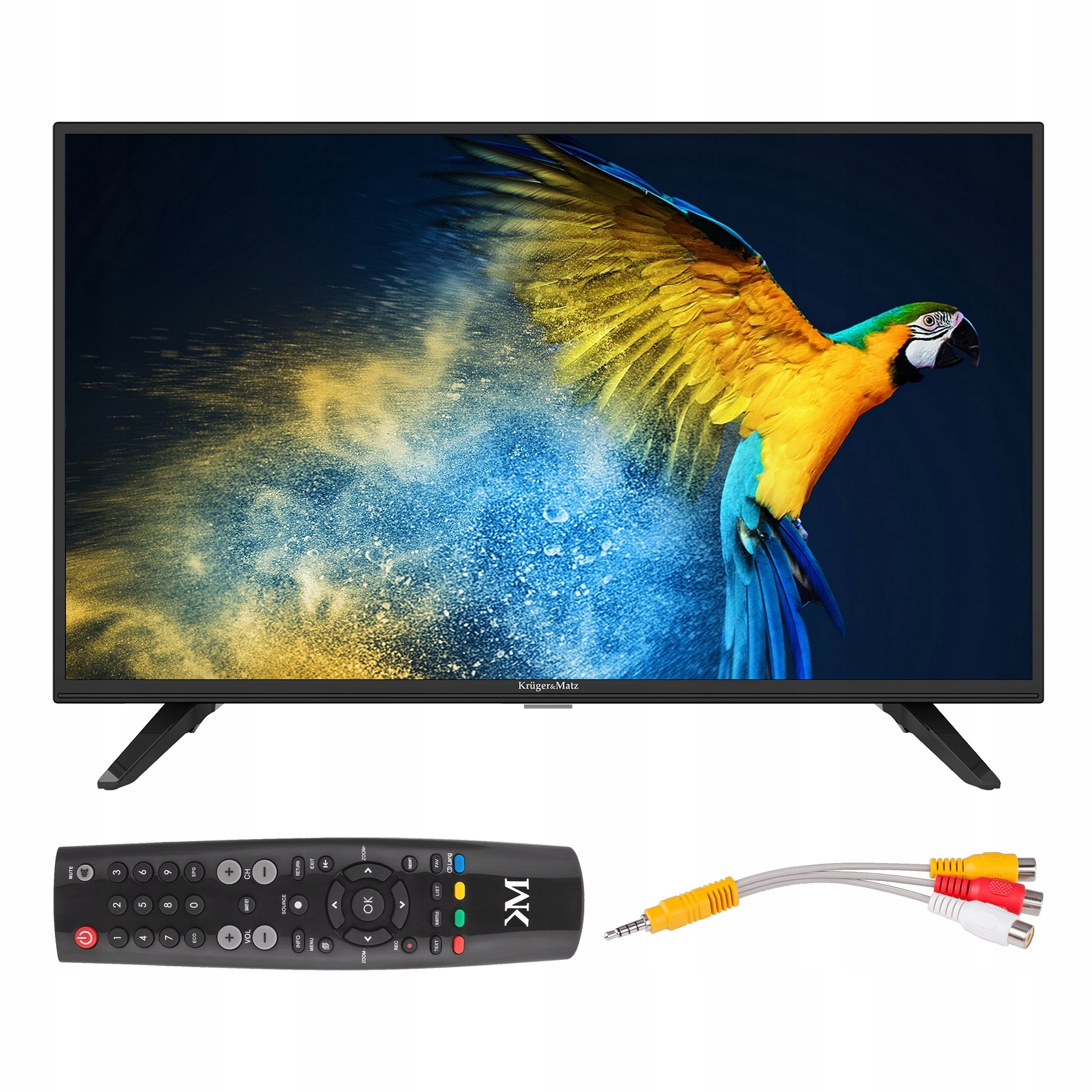 Telewizor LED HD 32'' USB HDMI DVB-T2 HEVC 12V