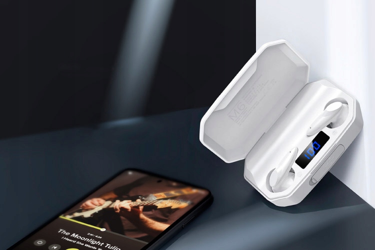 Słuchawki Bluetooth K&M POWERBANK ładowarka USB