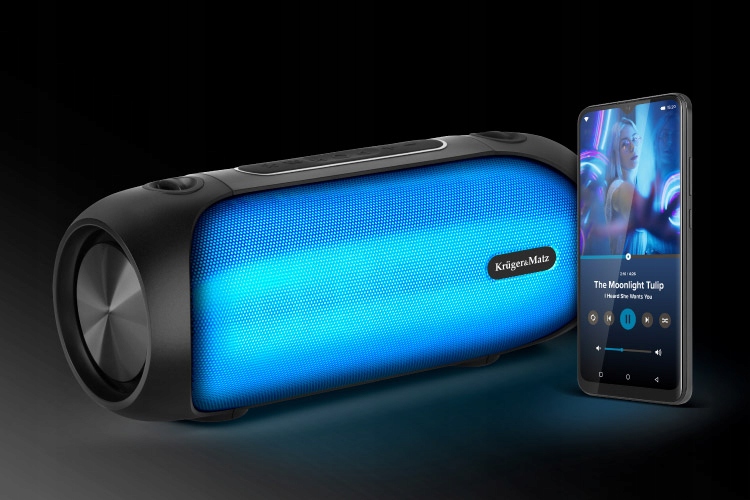 Głośnik Bluetooth 5.0 K&M TWS USB AUX IPX5 30W