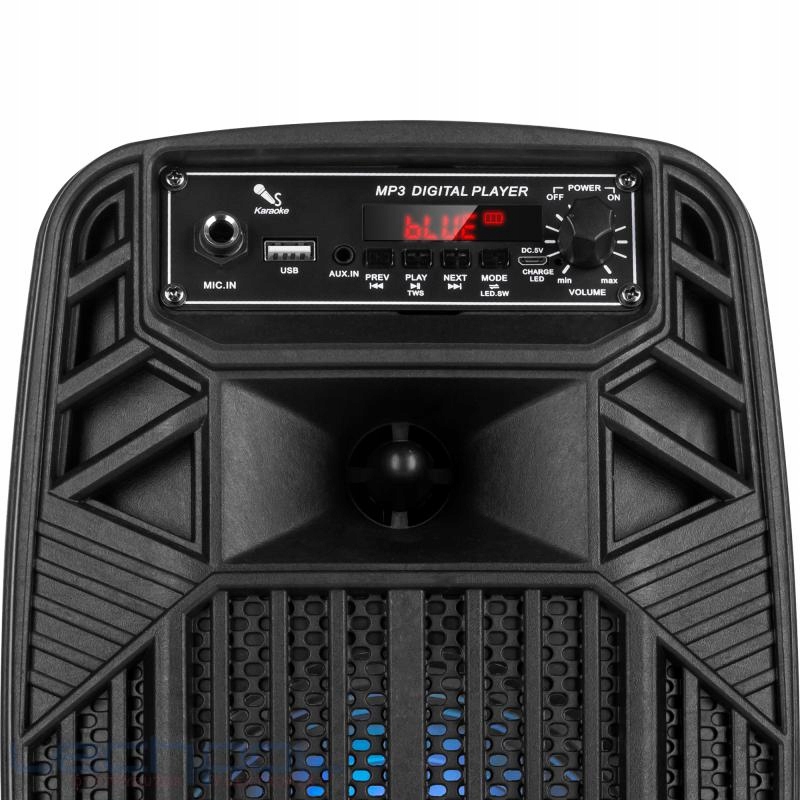 Głośnik Bluetooth TWS USB SD AUX FM Karaoke