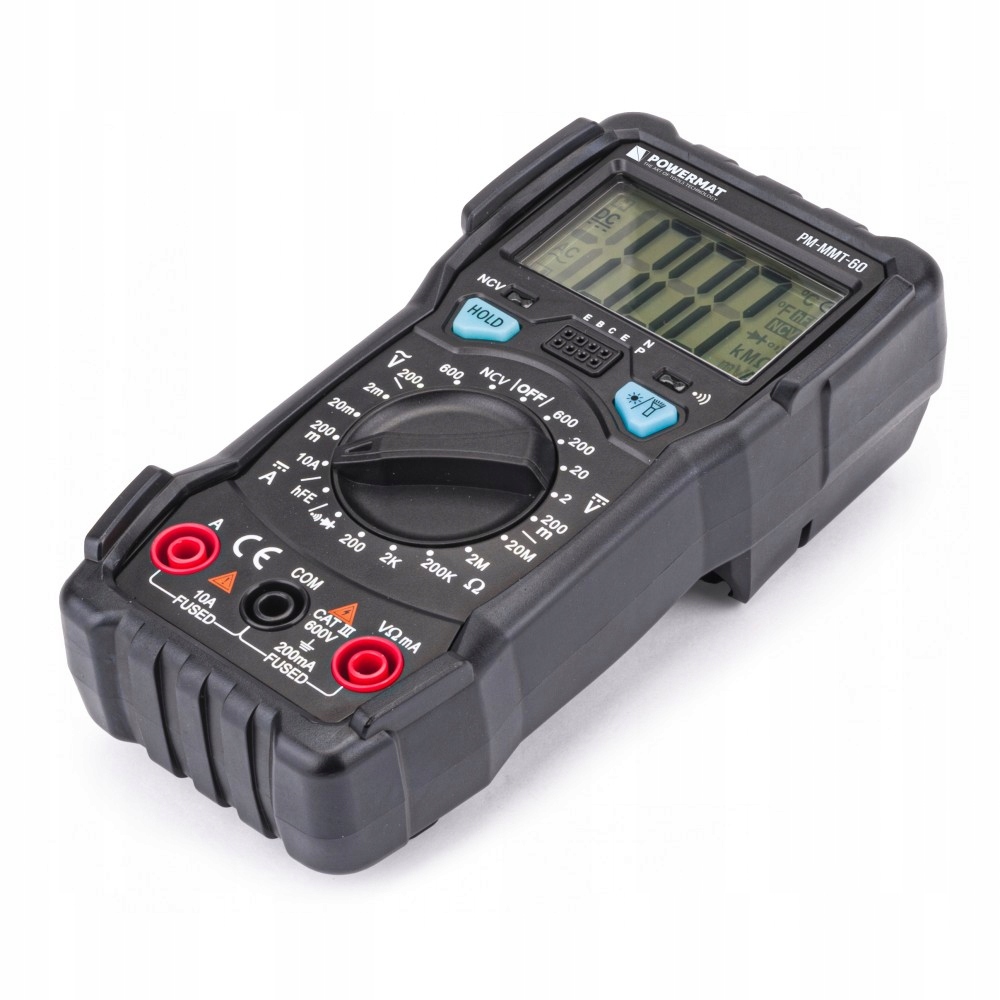 Miernik cyfrowy MULTIMETR uniwersalny LATARKA LED