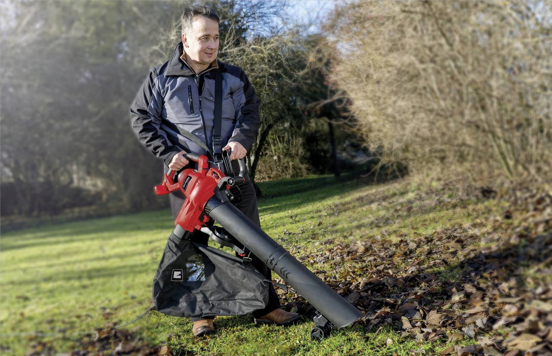 DMUCHAWA DO LIŚCI odkurzacz EINHELL rozdrabnianie