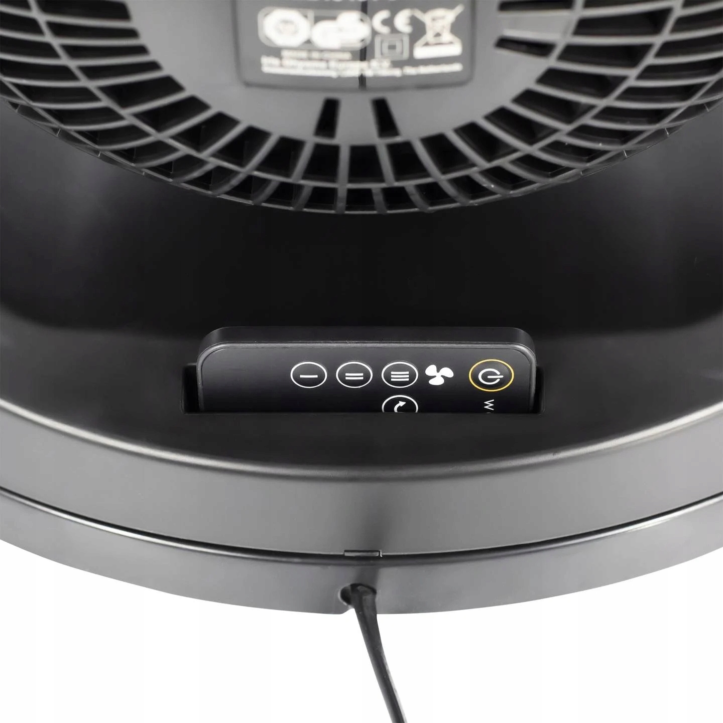 Wentylator stołowy REGULACJA na biurko 3 prędkości OSCYLACJA timer PILOT