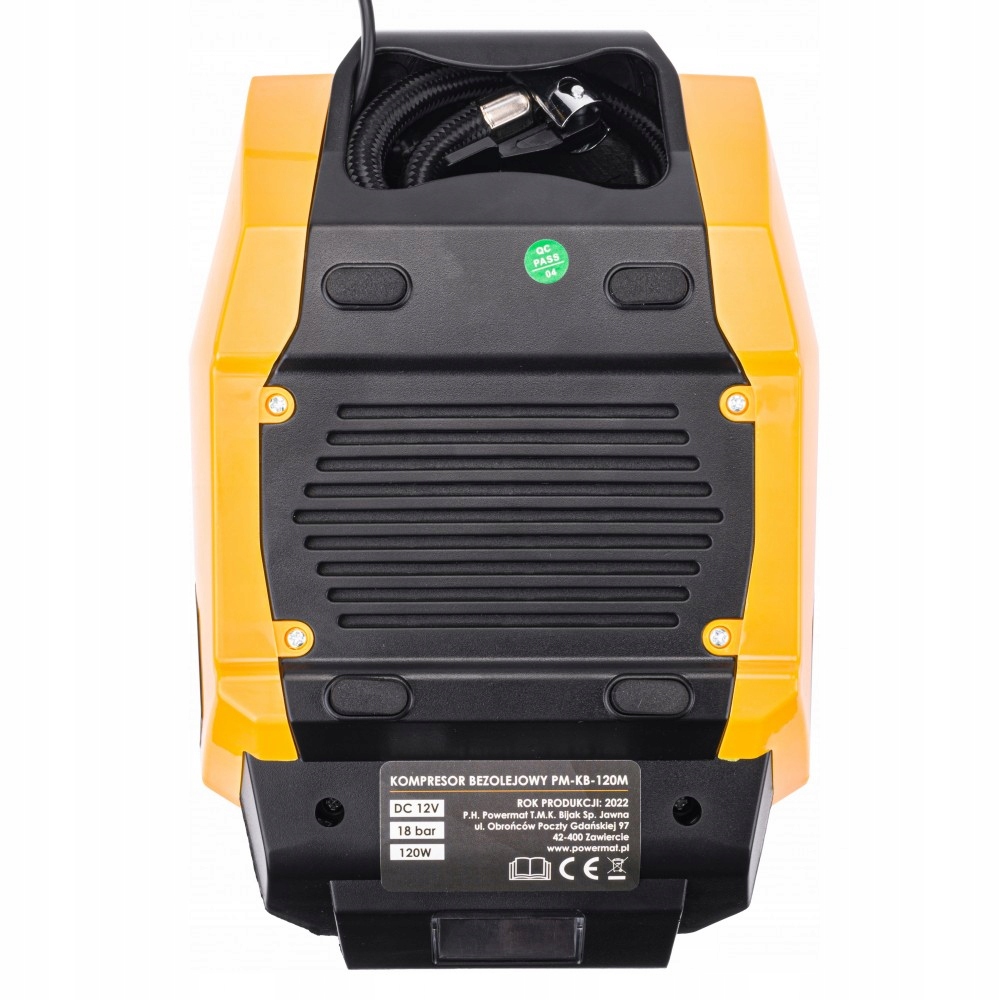 Kompresor do pompowania 18 bar 12V 35 l/min