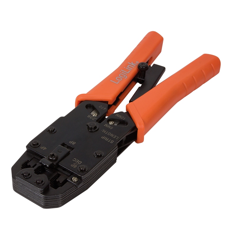 Zestaw narzędzi sieciowych LogiLink TESTER 25 x wtyczka RJ45 zaciskarka LSA