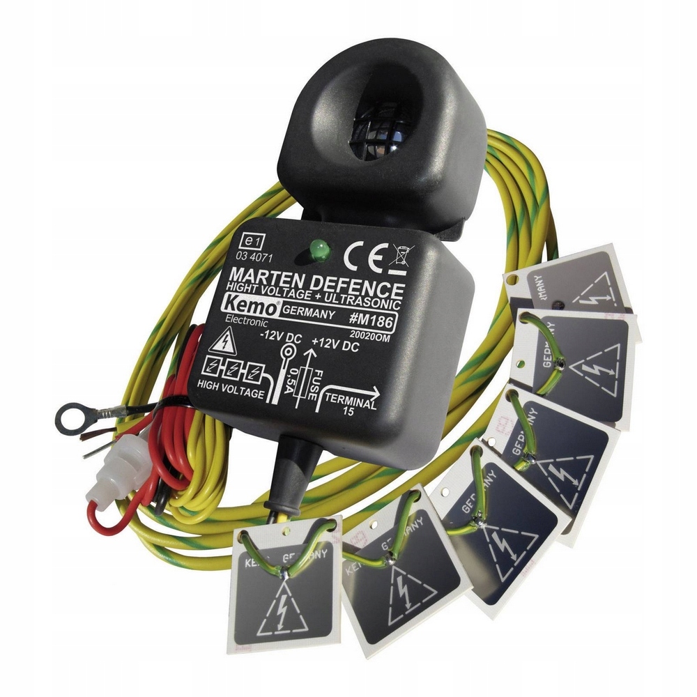 Odstraszacz KUN i gryzoni do auta przeciwko kunom KEMO ULTRADŹWIĘKI