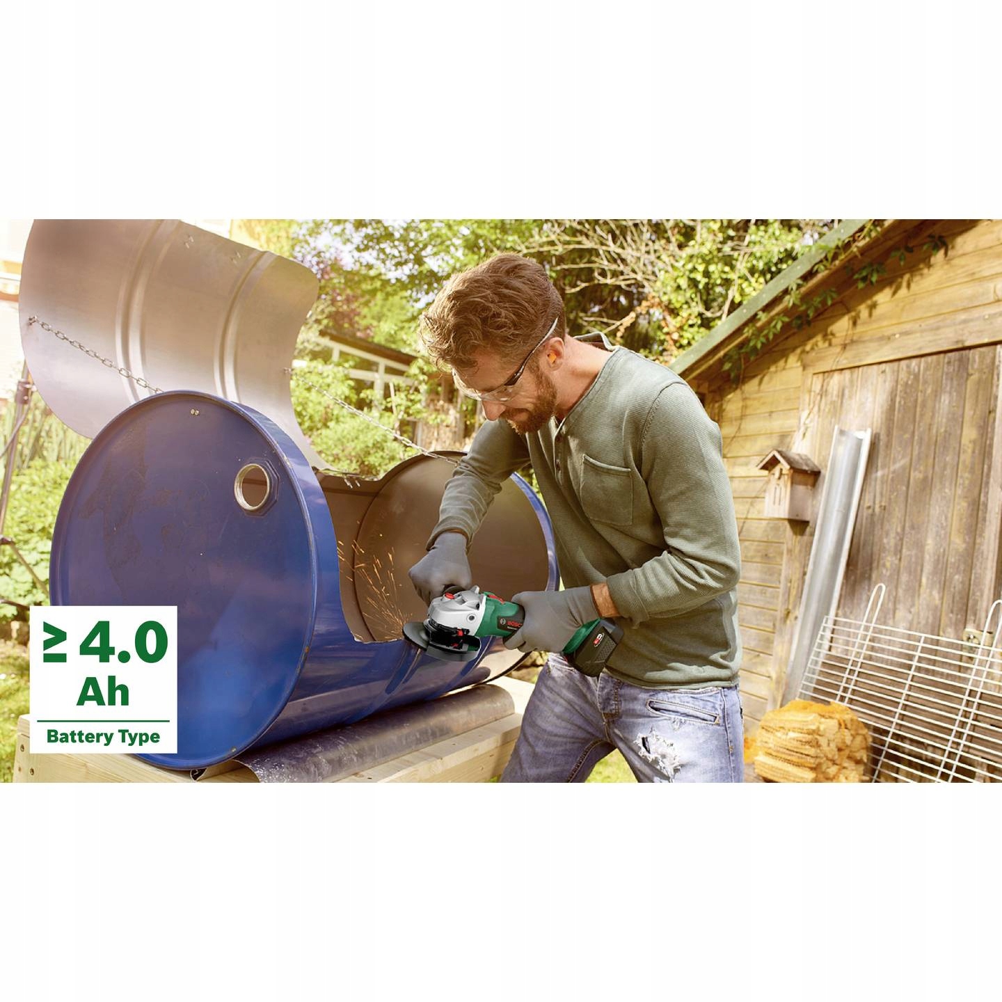 Szlifierka akumulatorowa Bosch 4Ah