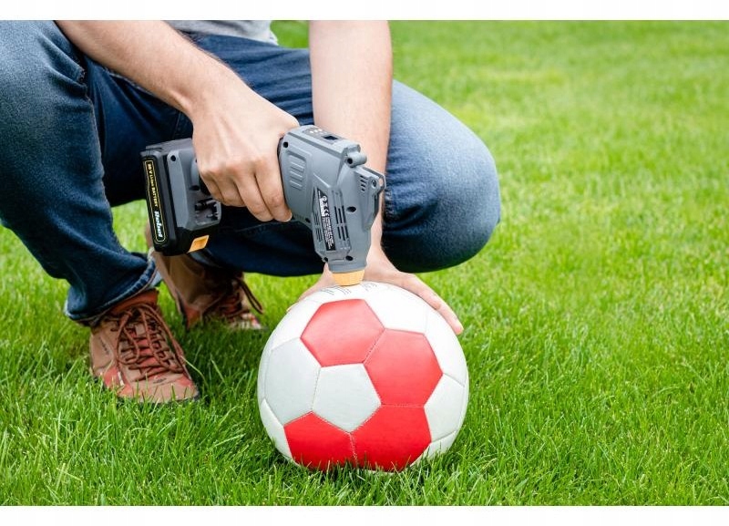 Kompresor do Kół 7 bar Akumulator Końcówki