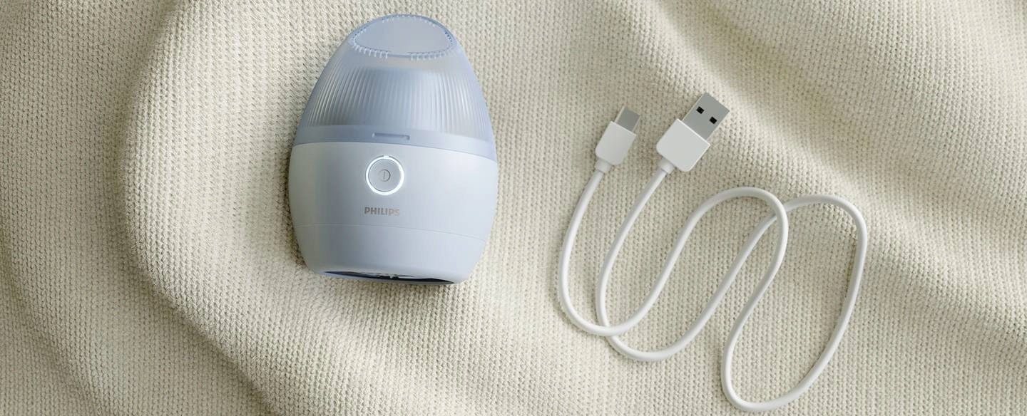 GOLARKA do UBRAŃ usuwania zmechaceń BEZPRZEWODOWA akumulatorowa Philips