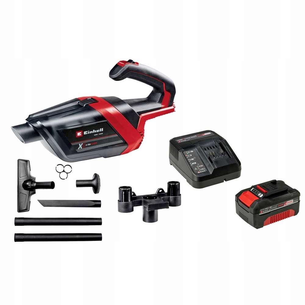 Odkurzacz AKUMULATOROWY ręczny 0.6L akumulator 18V Einhell Power X-Change