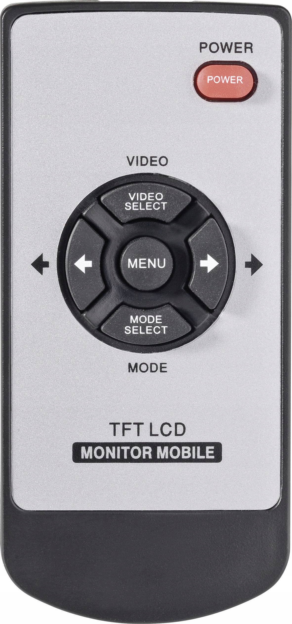 Monitor samochodowy 7'' 12V AV odbicie lustrzane