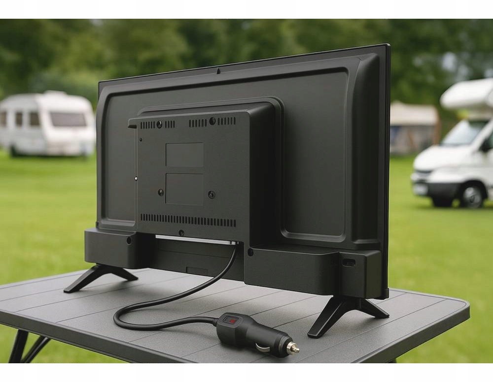 Telewizor do KAMPERA SMART VIDAA TV WiFi DYON 24'' HD LAN Ci+ APLIKACJE 12V