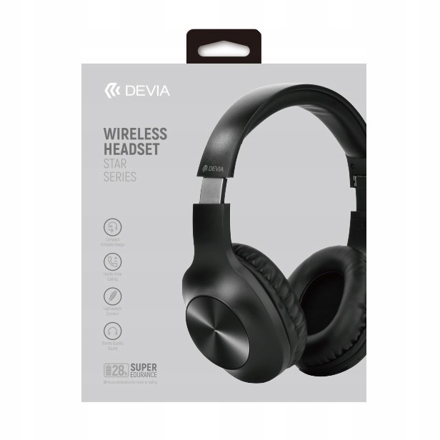 Słuchawki Bluetooth Nauszne z Mikrofonem