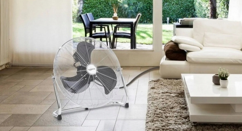 Wentylator wiatrak podłogowy 140W Sygonix